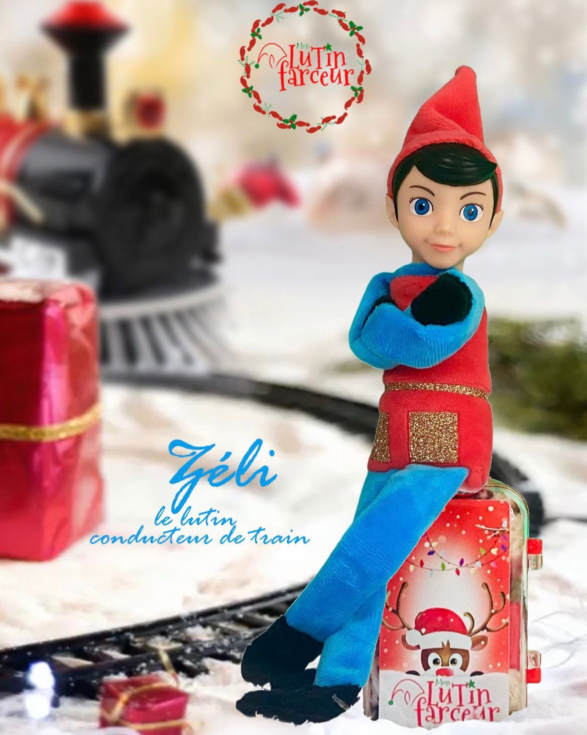 Le lutin conducteur de train