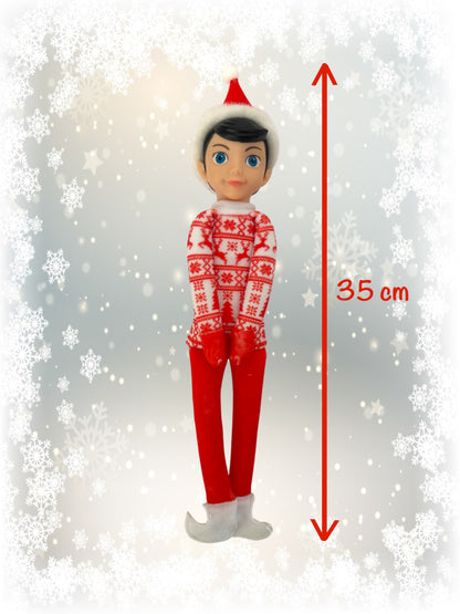 Le lutin conducteur de train Xmas